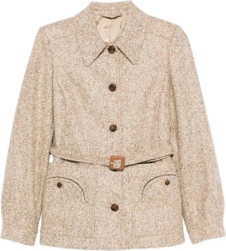 Blazé Milano Giacca con cintura - Toni neutri