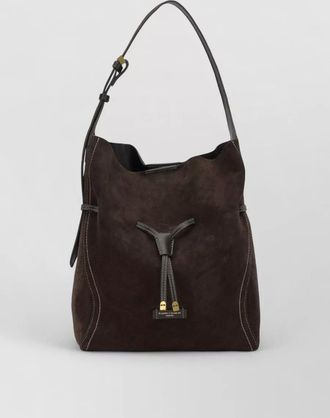 Gianni Chiarini leather bucket bag