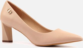 Lunar Womens Phoebe Womens Court Shoes - Tan - Size: 8