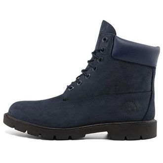 Timberland Classic 6 Inch Waterproof Boot Navy Nubuck A2GP7