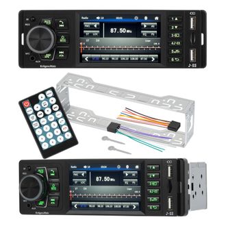 OEM Autorradio Kruger&matz Bluetooth De 4, Entrada Aux Para C&aacute;mara De Marcha Atr&aacute;s, 1 Din