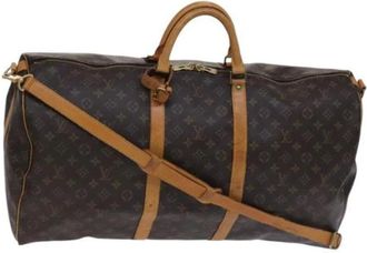 Louis Vuitton Vintage, unisex, Bruin, ONE Size, Pre-owned Weekendtas