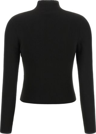 Alexander Wang Womens Black Polyamide Cardigan Clothing