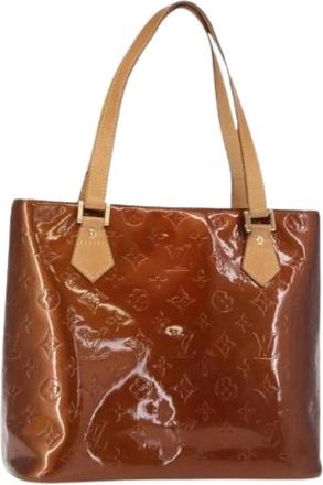 Louis Vuitton Pre-owned Vintage Tote Bag - Dames - Vintage Shopper - Bruin - ONE Size - Leer - Vintage