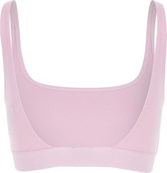 Tom Ford Womens Bralette Top Pink Modal Stretch Tops
