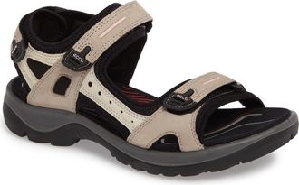 Ecco Yucatan Sandal in Atmosphere/Ice White at Nordstrom, Size 10-10.5Us