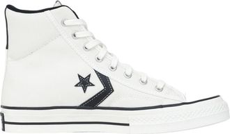 Converse Hoge Sneakers Lente Zomer Stijl - Heren - Sneakers - Wit - 42 EU - Schoenen
