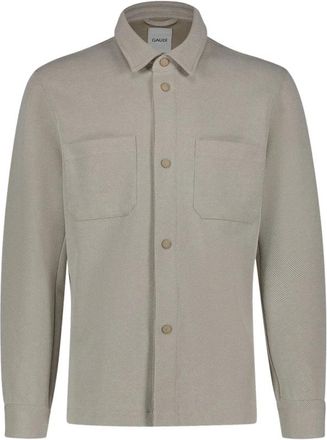 Gaud&igrave; Overshirt Jacket - Heren - Zomerjassen - Wit - 2XL - Katoen - Jassen