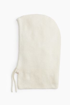 H&M Gerippte Balaklava - White