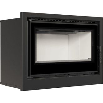 Kratki Kamin-Kassette KRATKI ARKE 80 12 kW &Oslash; 200 mit T&uuml;rfeder
