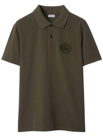 Burberry EKD cotton polo shirt - Green