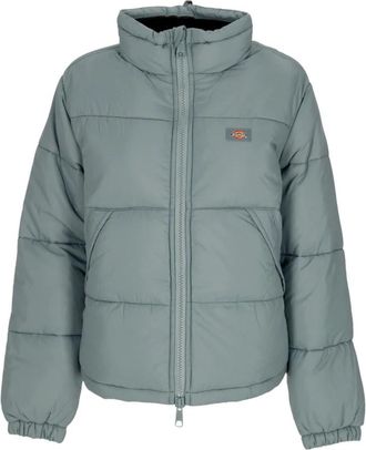 Dickies Waterafstotende Donsjas voor Vrouwen - Dames - Gewatteerde jassen - Groen - L - Polyester - Jassen