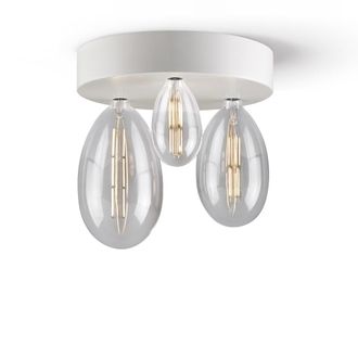 Daylight Italia L&aacute;mpara con roset&oacute;n blanco