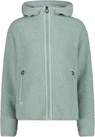 F.lli Campagnolo Jacket Fix Hood Bonded Teddy Fleecejacke für Damen | türkis