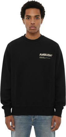 AMBUSH Black Crew Neck Sweatshirt