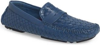 Robert Zur San Tropez Penny Loafer in Ocean at Nordstrom, Size 11