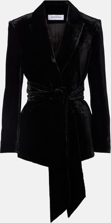 Veronica Beard Issel velvet blazer
