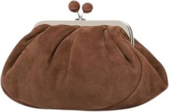 Max Mara Valois - Dames - Clutches - Bruin - ONE Size - Tassen