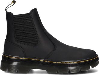 Dr. Martens Black Chelsea Boots Embury W - Dames - Chelseaboots - Zwart - 38 EU - Leer - Schoenen