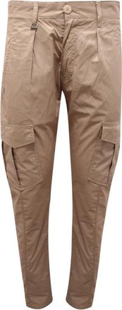 Liu Jo Cargo Broek Beige Zomer Stijl - Heren - Slim Fit Broeken - Beige - W30 - Broeken