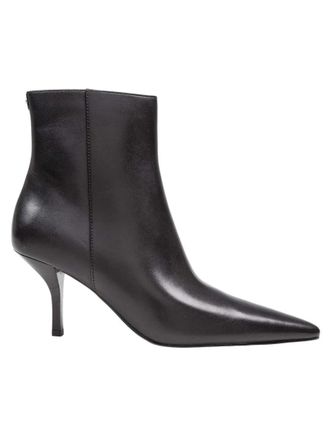 Michael Kors Ankle Boots - Selina Heeled Bootie - black - Ankle Boots for ladies