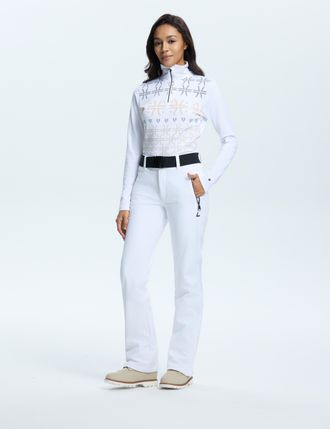 Luhta Skihose LUHTA LUHTA JOENTAUS, Damen, Gr. 38, N-Gr, optic wei&szlig;, Obermaterial: 95% Polyester, 5% Elasthan. Futter: 100% Polyamid, Hosen Skihose, f&uuml;r Alp