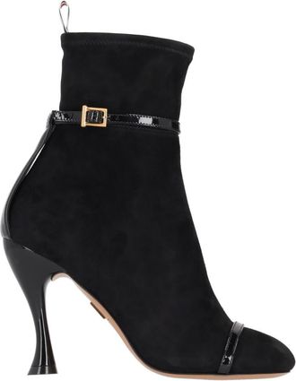 Thom Browne Black Solid Pointed Toe Boots