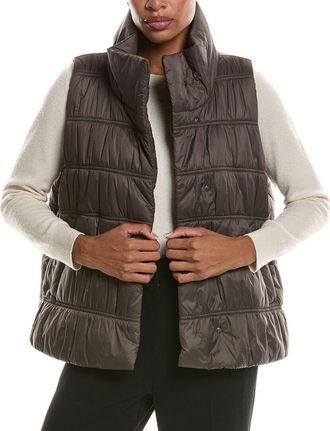 Eileen Fisher High Collar Vest