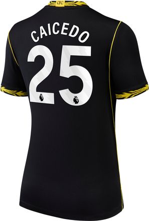 Nike Mois&eacute;s Caicedo Chelsea 2026/27 Stadium Away Nike Womens Dri-FIT Soccer Jersey in Black | NN204415158-CFC