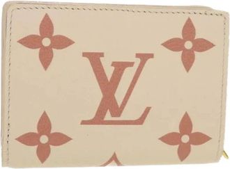 Louis Vuitton Pre-owned Leren Portemonnee - Dames - Vintage Accessoires - Wit - ONE Size - Leer - Vintage
