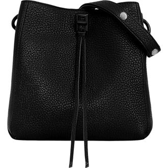 Rebecca Minkoff Darren Leather Shoulder Bag in Black at Nordstrom