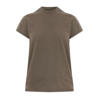 Rick Owens T-Shirts, female, Brown, Size: XS Crew Neck T-Shirt