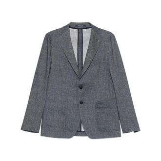 Tagliatore Blazers, male, Blue, Size: 2XL Dakar Blazer