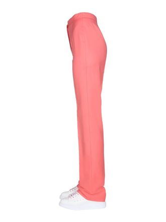Alexander McQueen Wool Trousers - Red