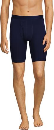 Lands End Longer Flex Performance Boxer Brief 3 pack in Deep Sea Navy at Nordstrom, Size Xx-Large
