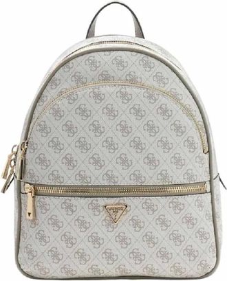 Guess Backpacks, female, White, Size: ONE SIZE Manhattan II Large Backpack
