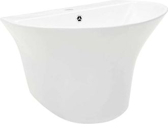 vidaXL Lavabo 56 X 48 X 42 Cm Cer&aacute;mica Glaseada Vidaxl
