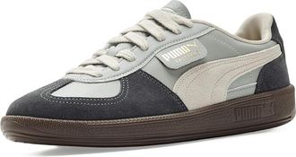Puma Palermo Shoes Mens Shoes Smokey Gray/Desert Dust : 11.5 D - Medium, Leather/Suede
