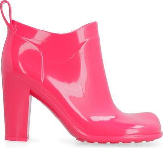 Bottega Veneta Shine Enkellaarsjes - Dames - Regenlaarzen - Roze - 37 EU - Schoenen