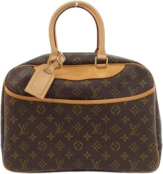 Louis Vuitton Pre-owned Handbags, female, Brown, Size: ONE SIZE Pre-owned Canvas handbags