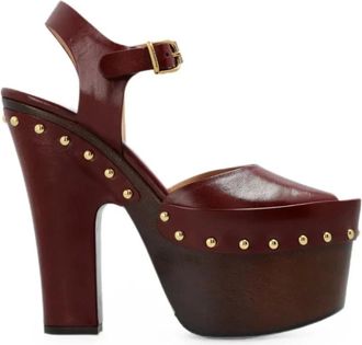 Chlo&eacute; Schoenen, Dames, Bruin, 36 EU, High Heel Sandalen