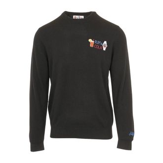 MC2 Saint Barth Jersey de cuello redondo - Knitwear - Hombre - Negro - S