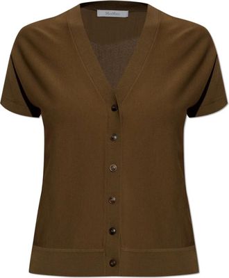 Max Mara Truien & Vesten, Dames, Bruin, S, Finito Cardigan