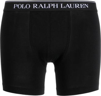 Polo Ralph Lauren Logo Band Boxer Briefs 3-Pack - Heren - Onderbroek - Zwart - 2XL - Ondergoed