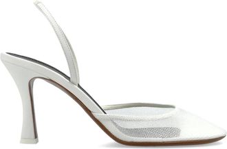 Neous Baten Mesh - Dames - Pumps - Wit - 38 1/2 EU - Leer - Schoenen