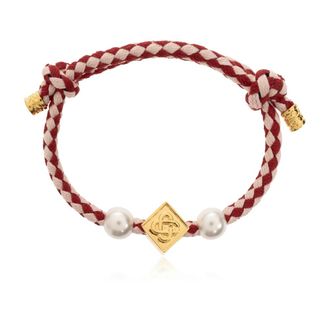 Casablanca Pareloarmband - unisex - Armbanden - Rood - ONE Size - Katoen - Accessoires