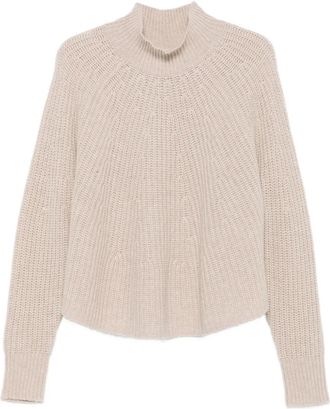 Allude Maglione a coste - Toni neutri