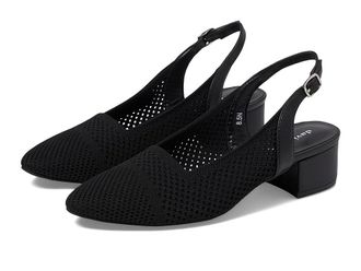 David Tate Glenna High Womens Heels Black : 8.5 WW (EE), Leather/Rubber