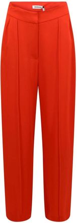 SIMKHAI Kyra wide-leg trousers - women - Acetate/Polyester/Polyester - 6 - Red