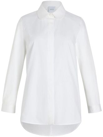 Patou tailored poplin shirt - women - Organic Cotton - 40 - White